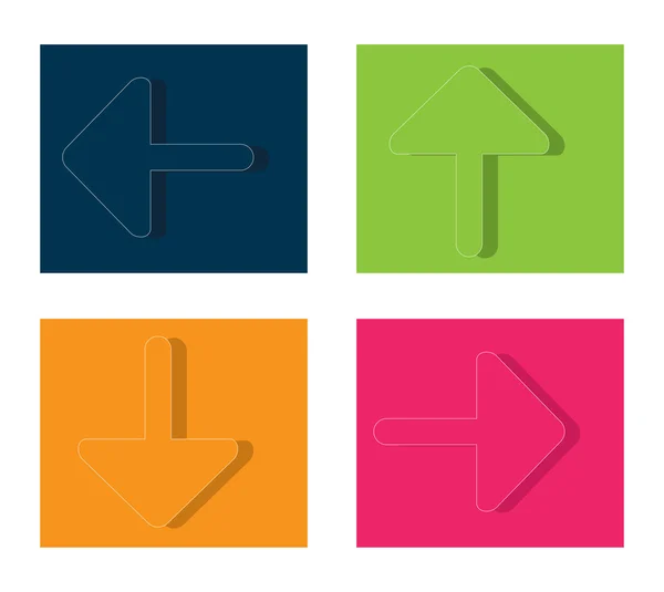 Arrows design — Stock Vector