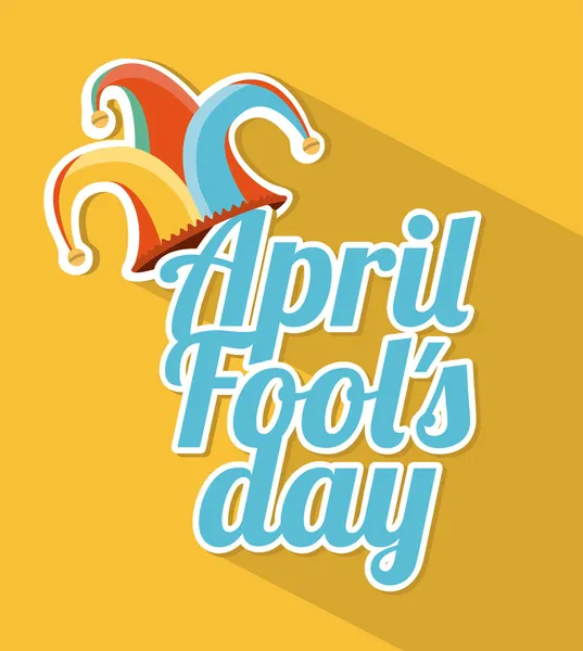 April fools day — Stock Vector