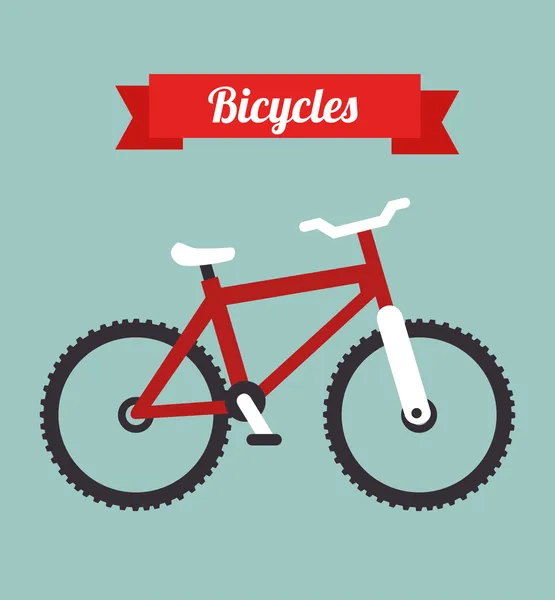 Design cyklistiky — Stockový vektor