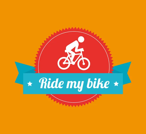 Σχεδιασμός ποδηλασίας — Διανυσματικό Αρχείο