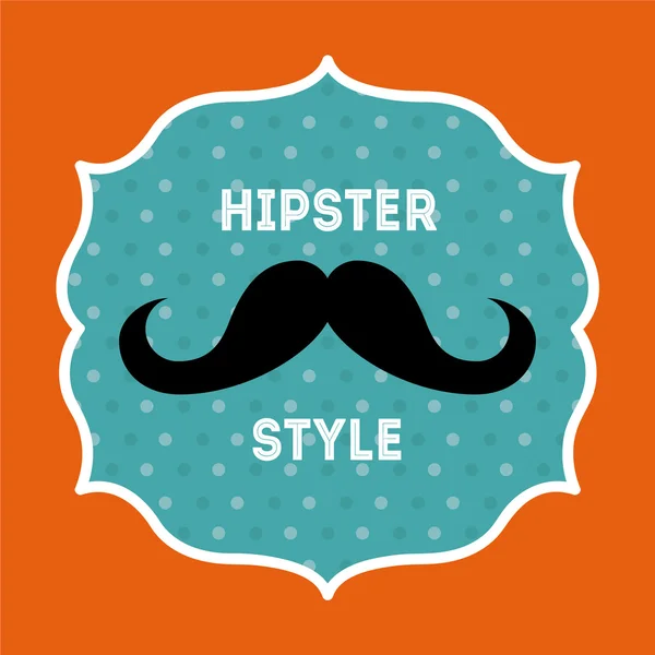 Hipster. — Vector de stock