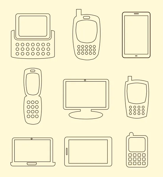 Progettazione tecnologica — Vettoriale Stock