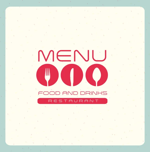 Design de menu —  Vetores de Stock