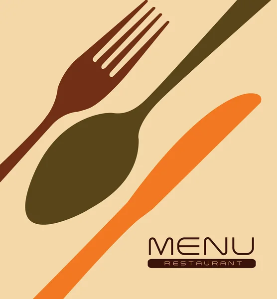 Menu design — Stock Vector