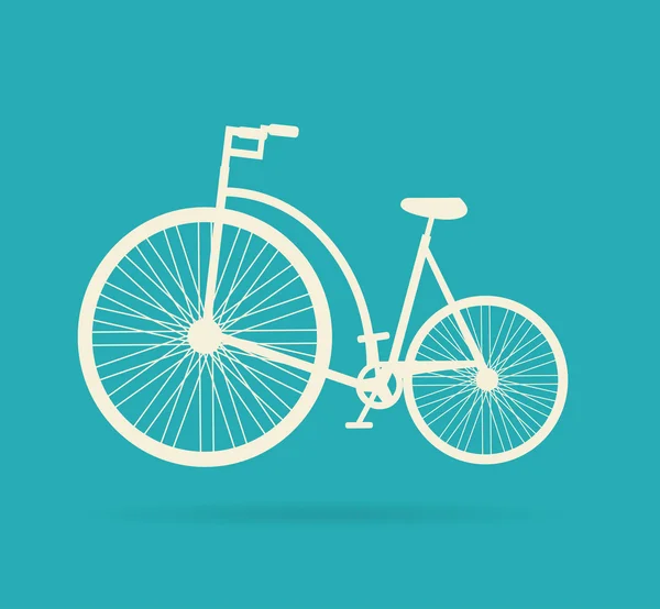 Diseño de bicicleta — Vector de stock