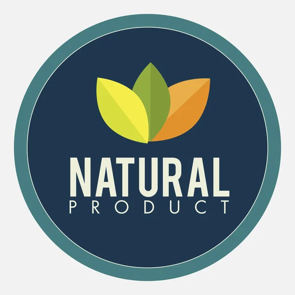 Design do produto natural — Vetor de Stock