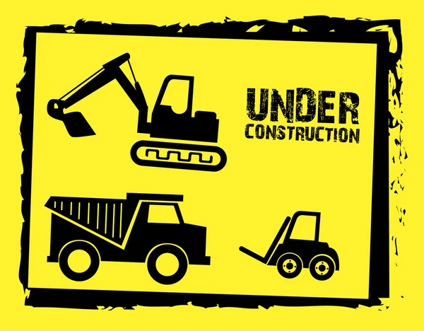 Under construction — Stock Vector