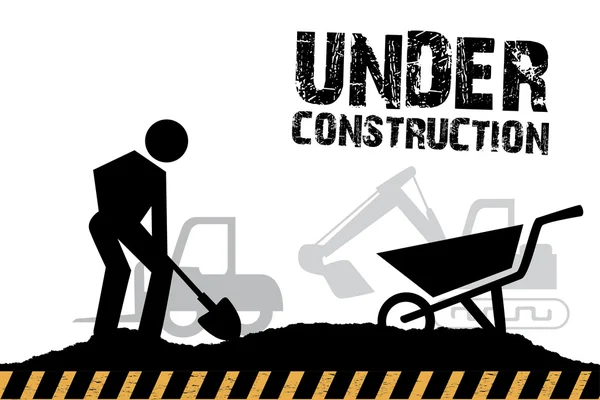 Under construction — Stock Vector