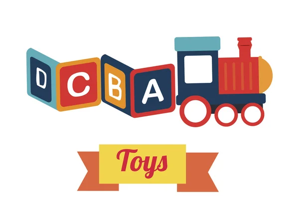 Brinquedos de bebê —  Vetores de Stock