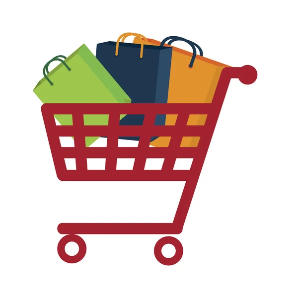 Diseño de compras — Vector de stock