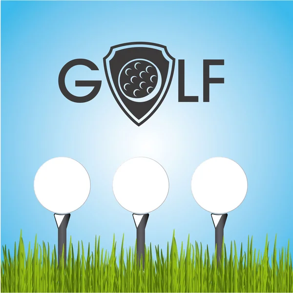 Golf design — Stock Vector