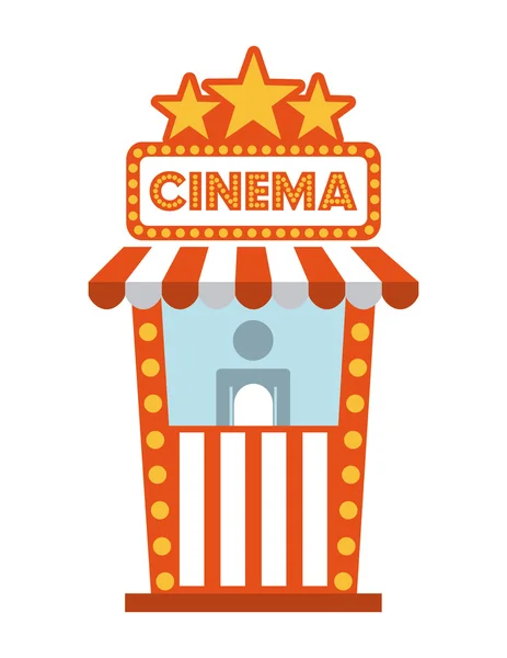 Diseño de cine — Vector de stock