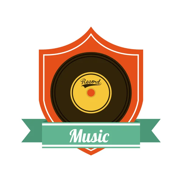 Música — Vector de stock