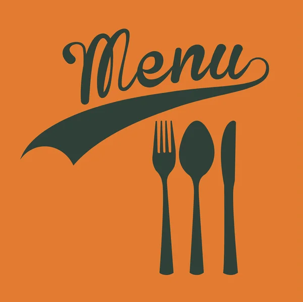 Design del menu — Vettoriale Stock