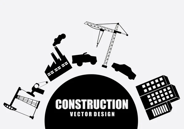Diseño de construcción — Archivo Imágenes Vectoriales
