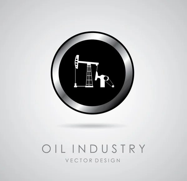 Industria petrolera — Vector de stock