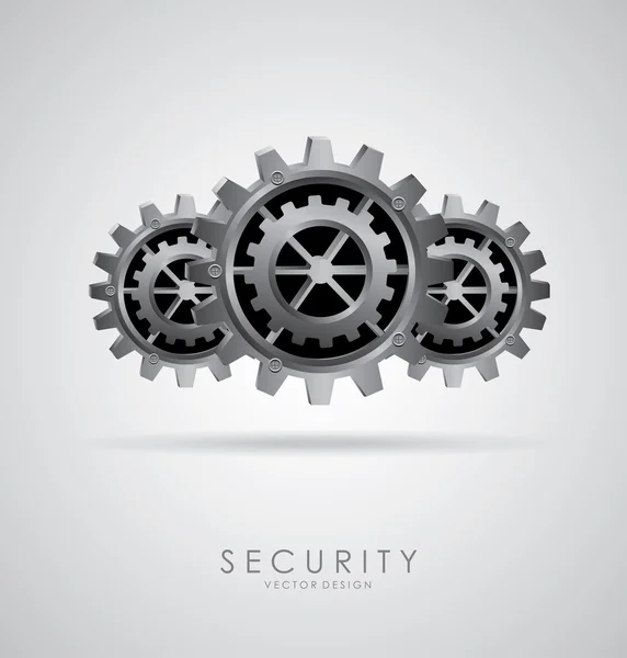 Güvenlik tasarım — Stok Vektör