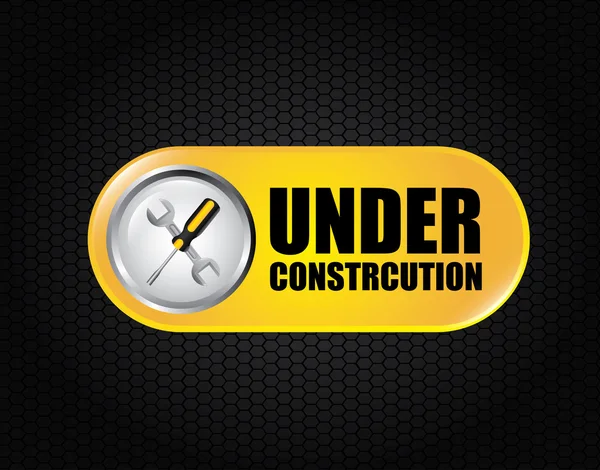 Under construction design — Stock Vector