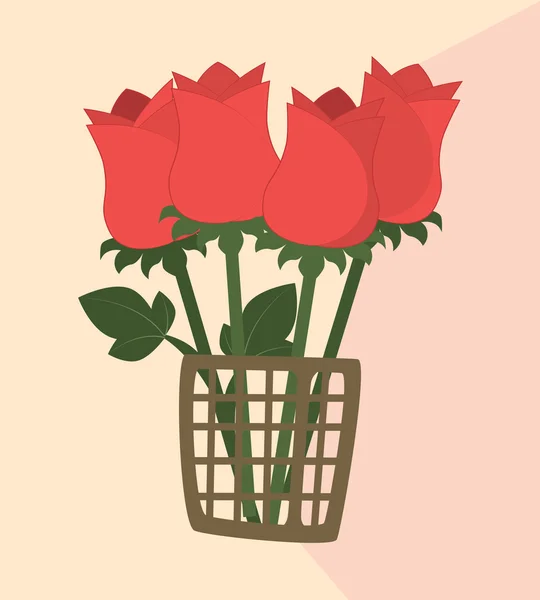 Flores — Vector de stock