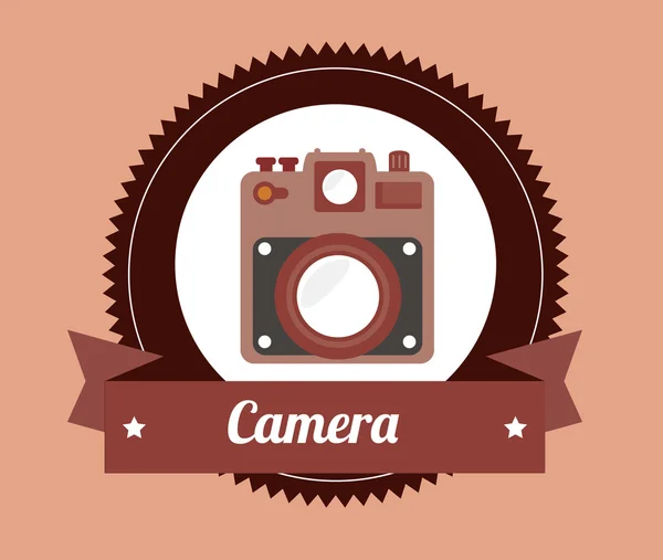 Progettazione della fotocamera — Vettoriale Stock