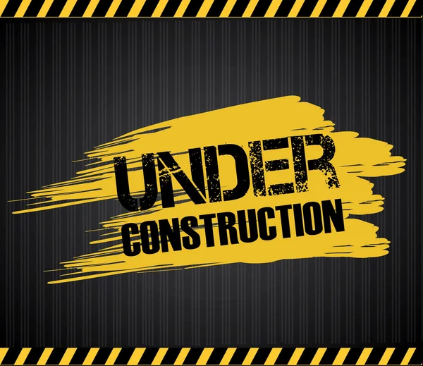 Under construction design — Stock Vector