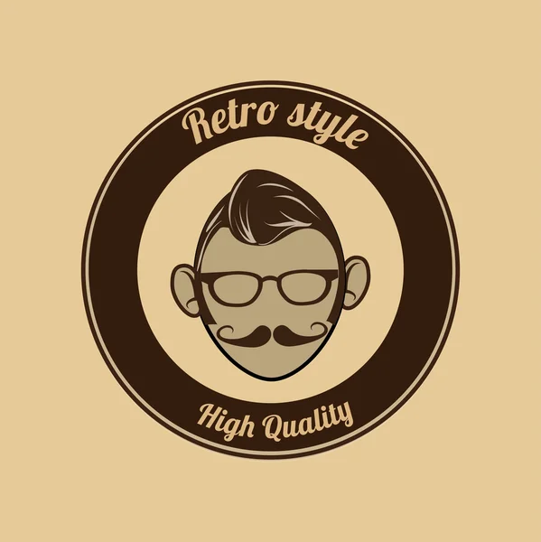 Diseño de estilo retro — Vector de stock