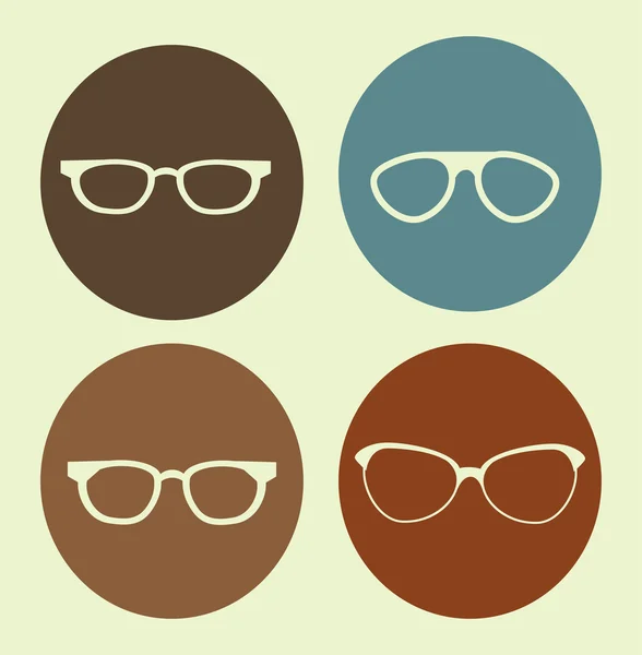 Conception de lunettes — Image vectorielle