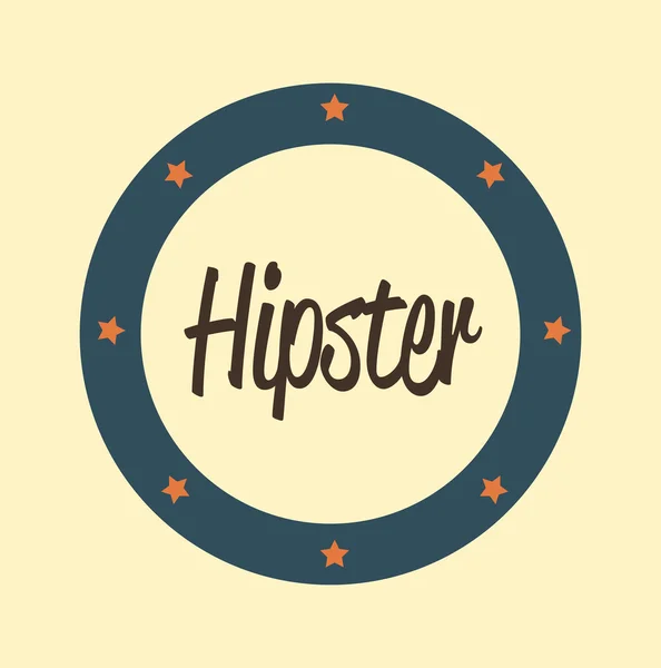 Projekt Hipster — Wektor stockowy