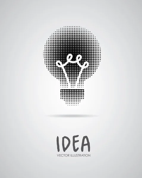 Bulb idea design Royalty Free Stock Illustrations