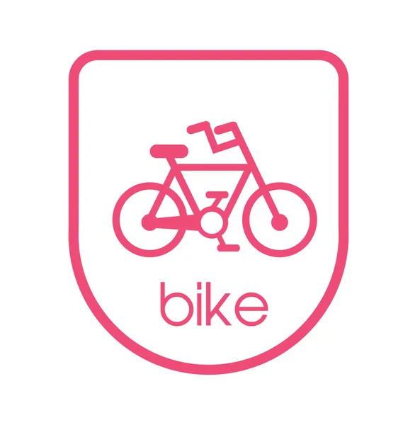 Design bici — Vettoriale Stock