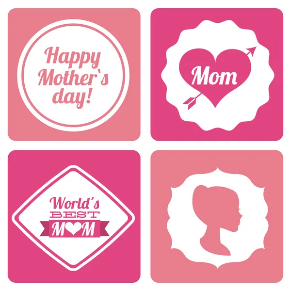 Mothers Day — Stock Vector