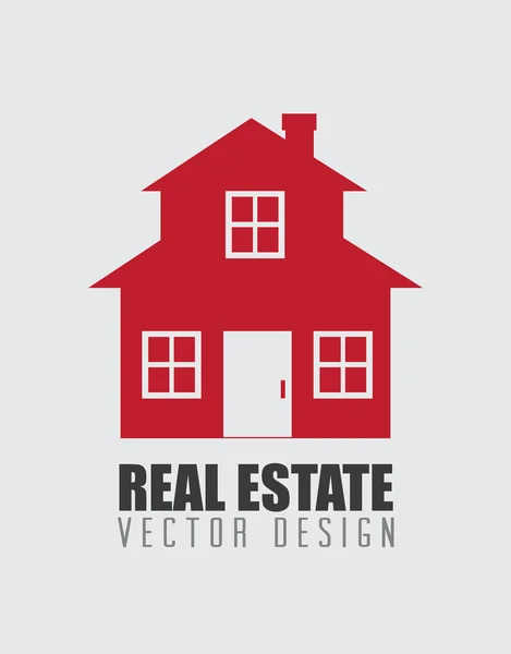 Design imobiliário — Vetor de Stock