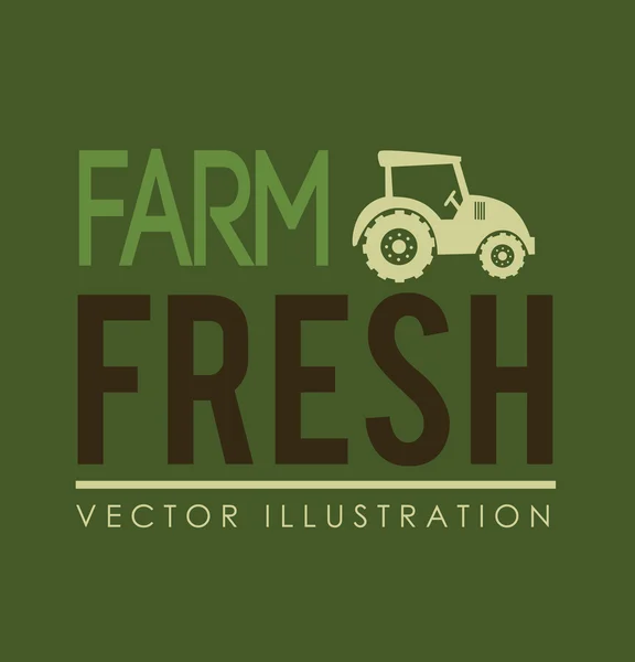 Farm design — Stock Vector