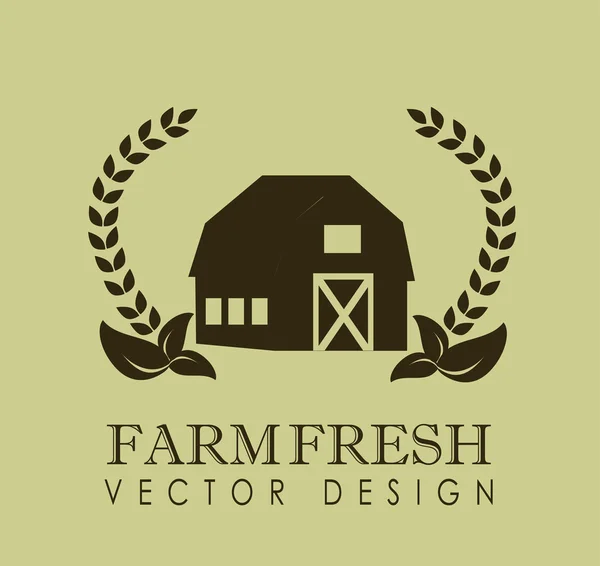 Farm design — Stock Vector