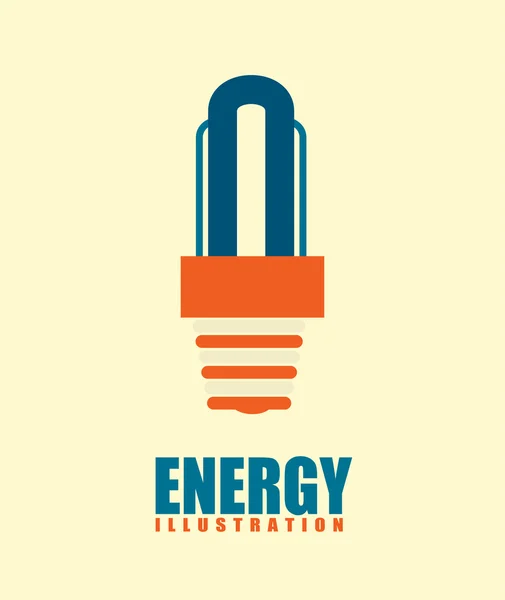 電球のエネルギー — ストックベクタ