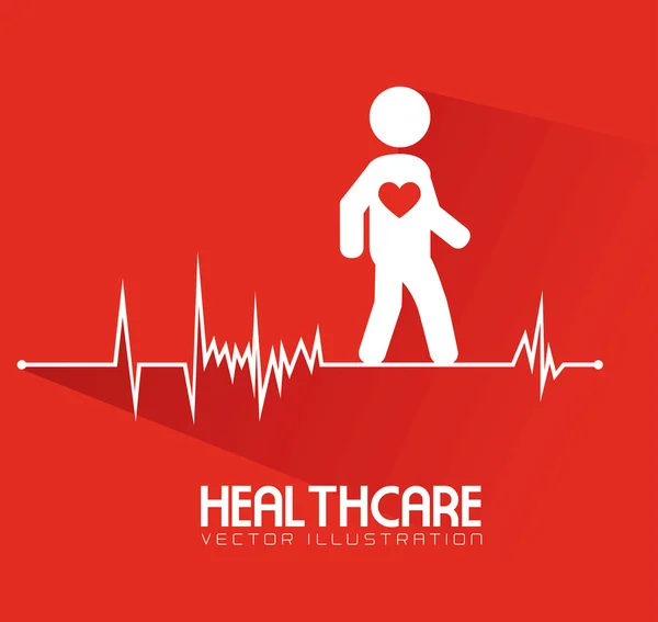 Opieki zdrowotnej projekt — Wektor stockowy