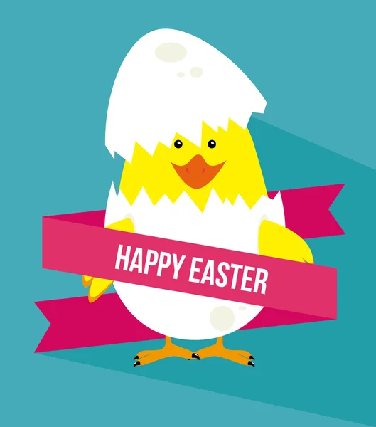 Happy easter design — Stock Vector