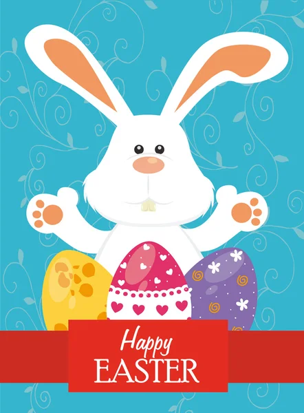 Happy easter design — Stock Vector