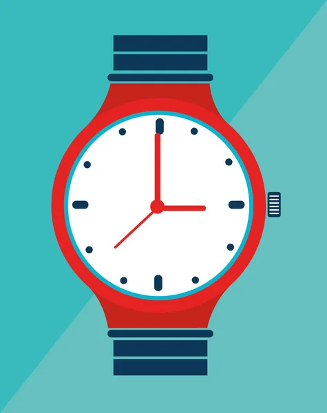 Diseño reloj de tiempo — Vector de stock