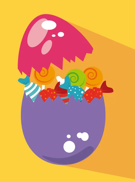 Happy easter ontwerp Rechtenvrije Stockillustraties