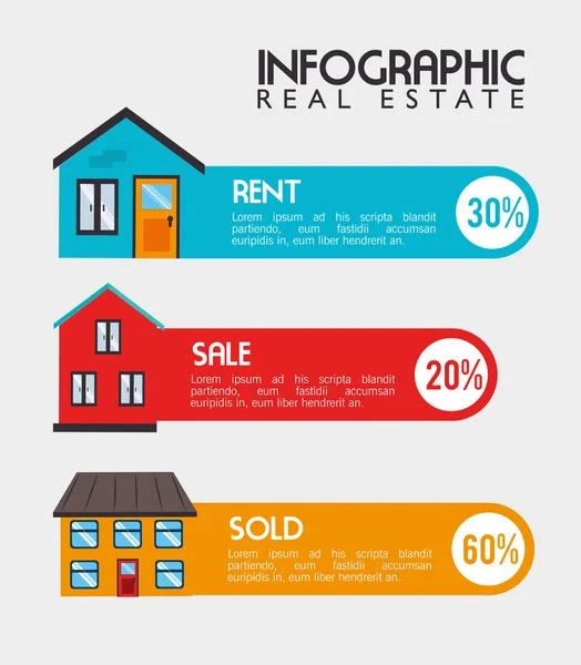 Inmobiliaria — Archivo Imágenes Vectoriales