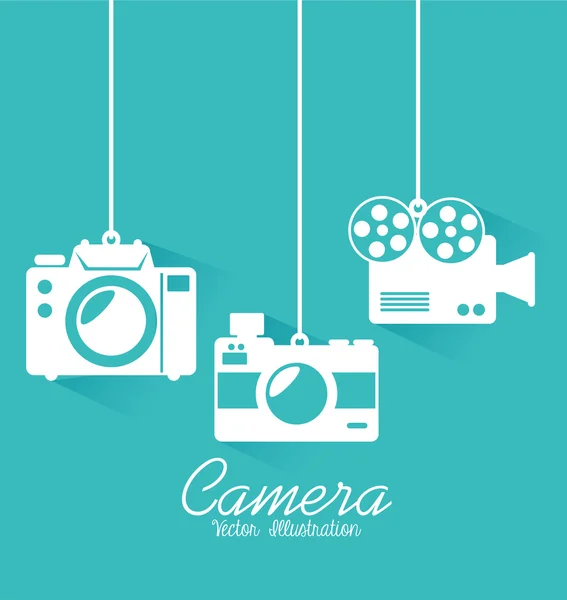 Photography design — Stock Vector