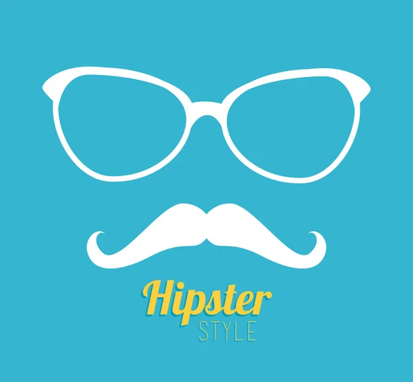 Desenho de Hipster — Vetor de Stock