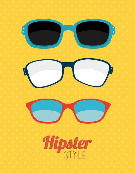 Conception Hipster — Image vectorielle