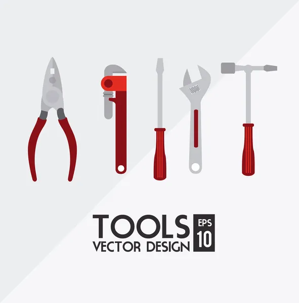 Construction tools — Stock Vector