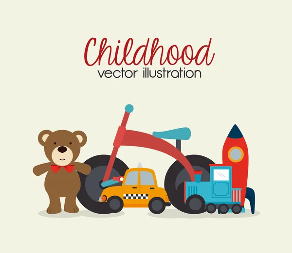 Progettazione infantile — Vettoriale Stock