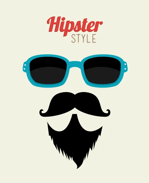 Conception Hipster — Image vectorielle