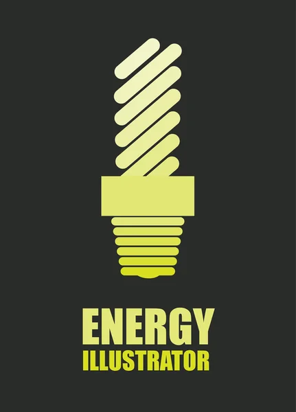 Diseño energético — Vector de stock