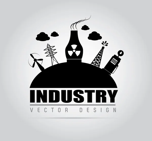 Industry design — Stock Vector