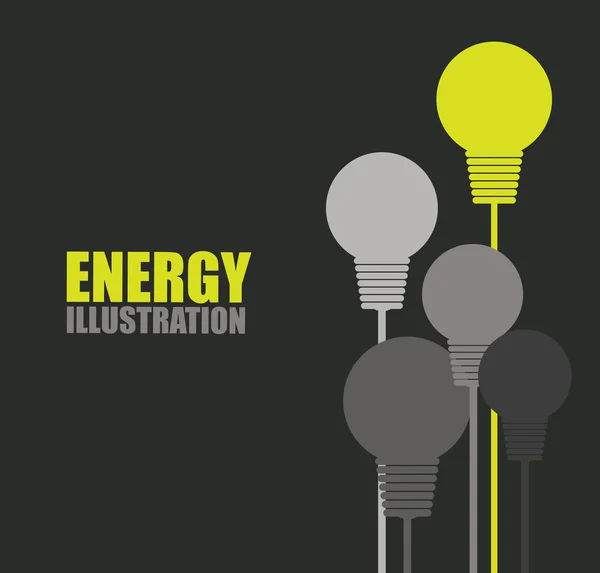 Diseño energético — Archivo Imágenes Vectoriales